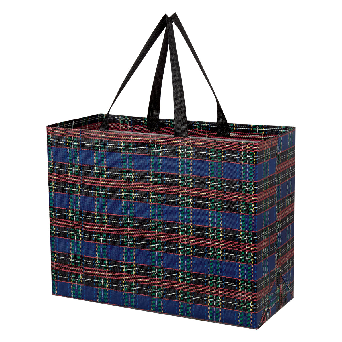 Soho Tartan Laminated Non-woven Shopper Bag