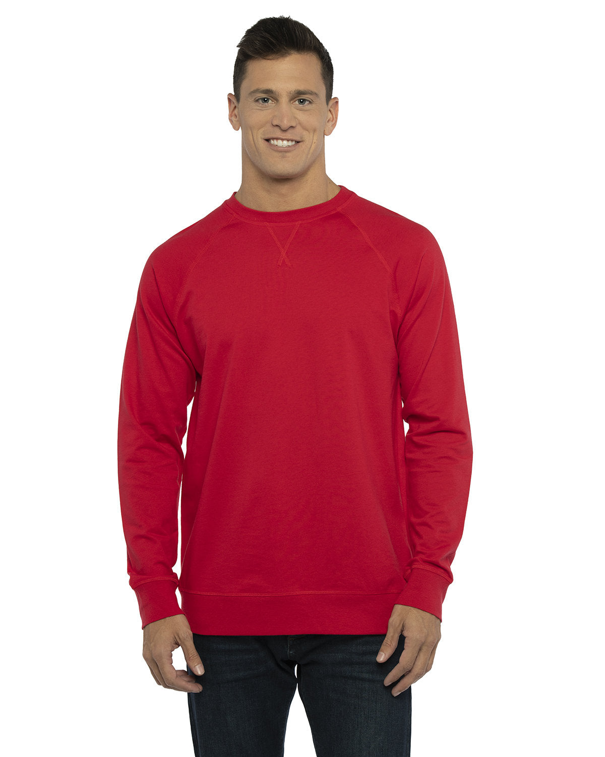 NEXT LEVEL APPAREL Unisex Laguna French Terry Raglan Sweatshirt