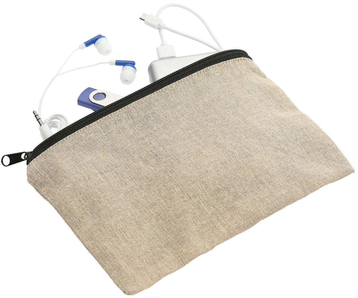 Recycled 5oz Cotton Twill Pouch