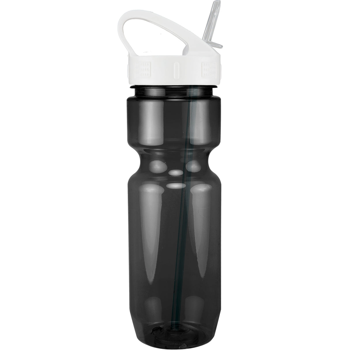 22 Oz. Translucent Bike Bottle w/ Sport Sip Lid and Straw
