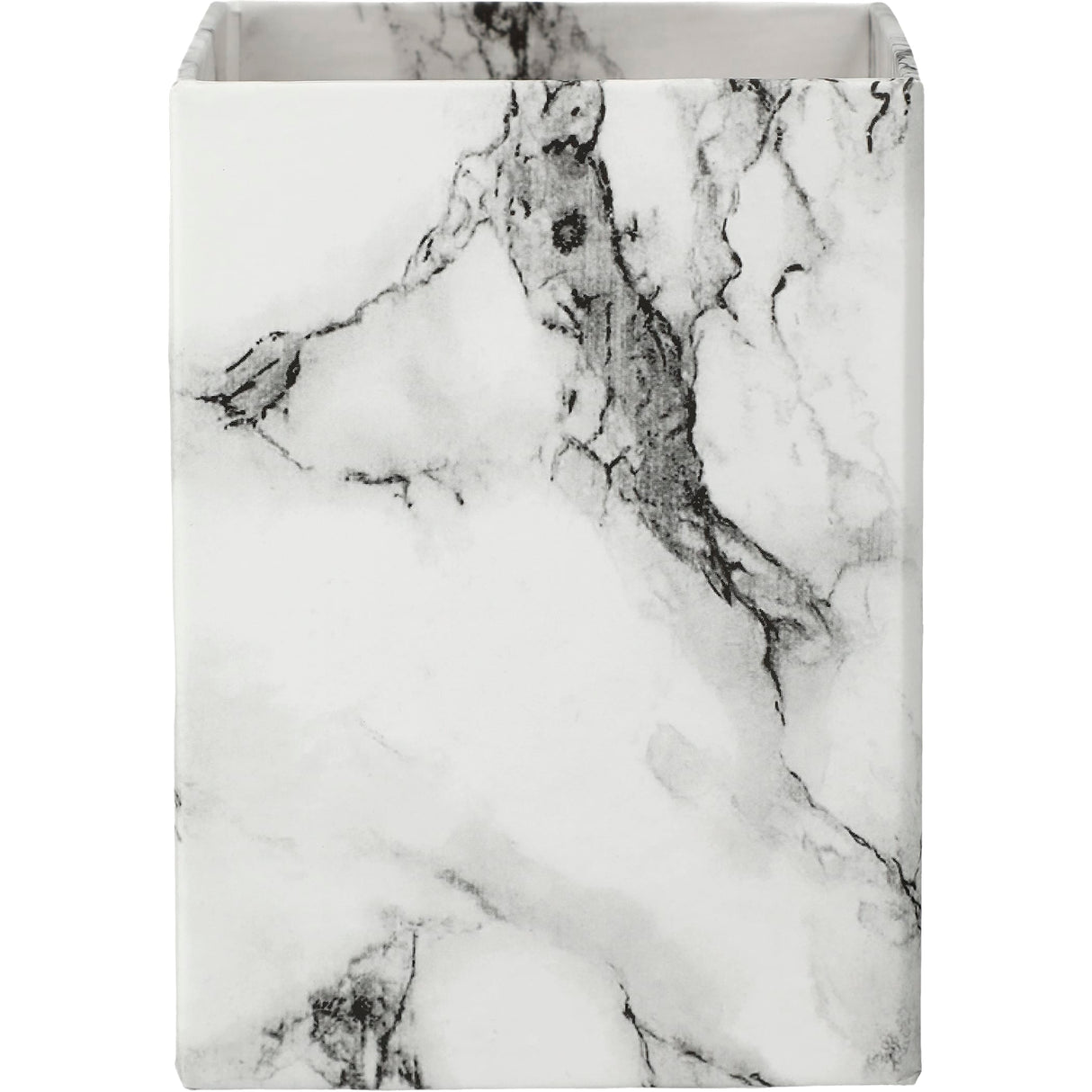 4 Piece Faux Marble Desktop Set