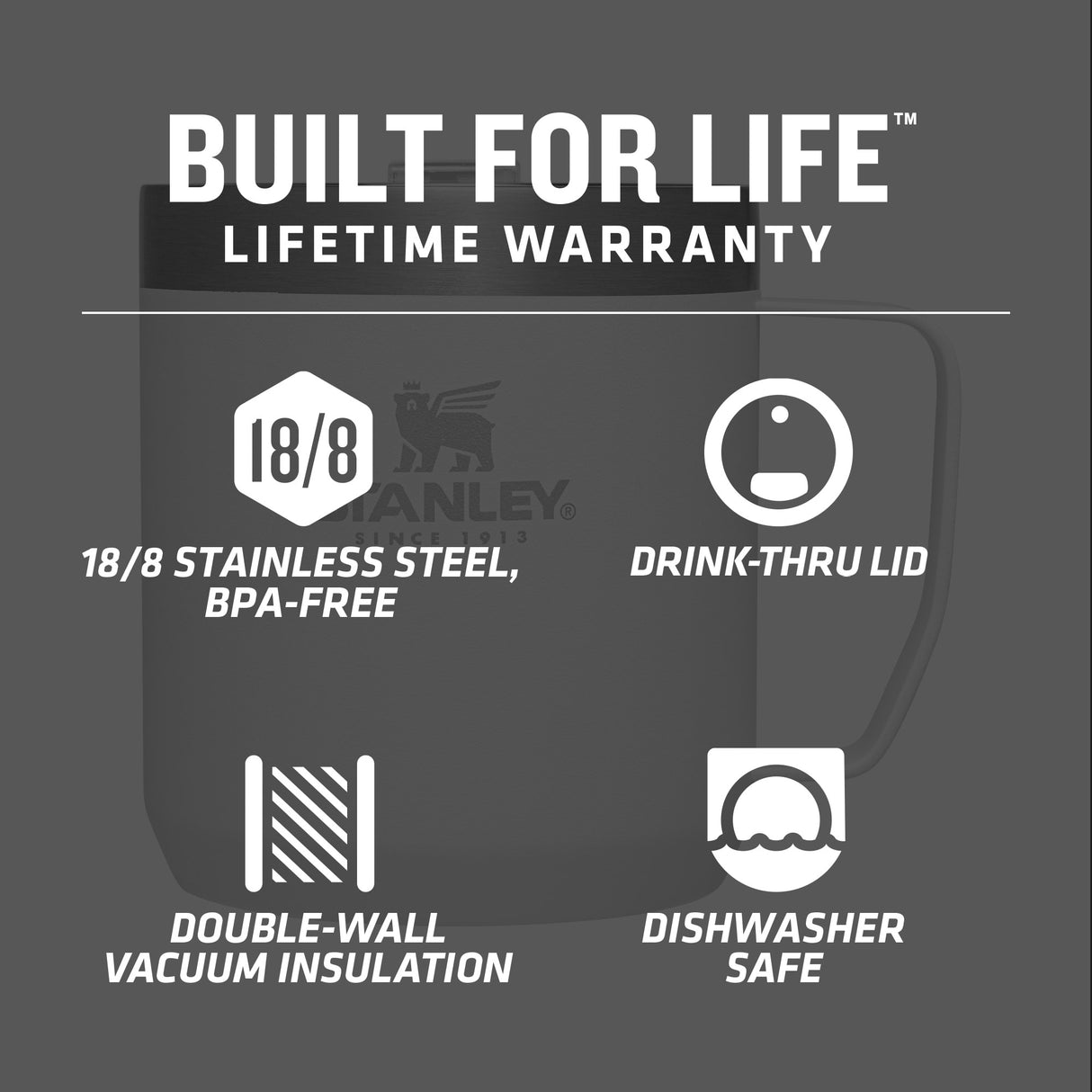 Stanley Legendary Camp Mug 12oz