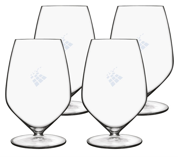 T-Glass Cabernet 23.75oz European crystal stemless wine S/4 in Retail gift box