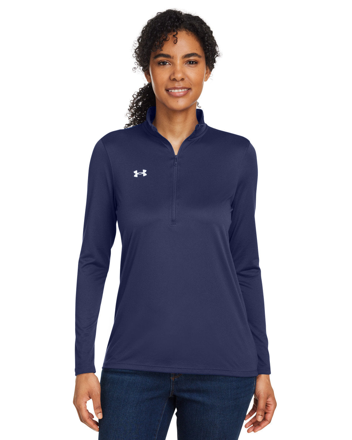 UNDER ARMOUR Ladies' Team Tech Half-Zip