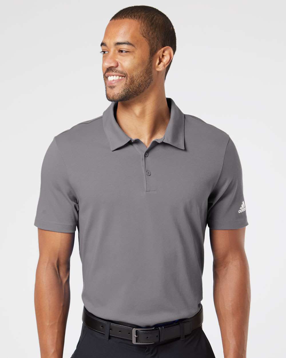 Adidas Cotton Blend Polo Shirt