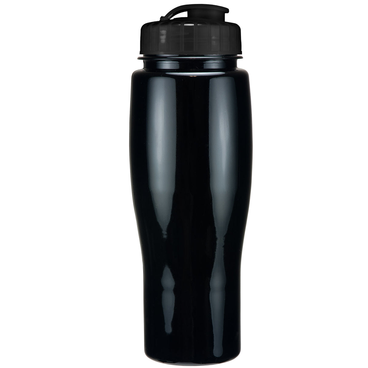 24 Oz. Contour Bottle w/ Flip Top Lid - Solid Colors