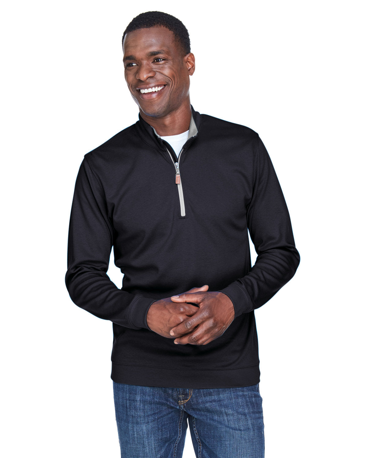 000227 DEVON AND JONES Men's DRYTEC20? Performance Quarter-Zip