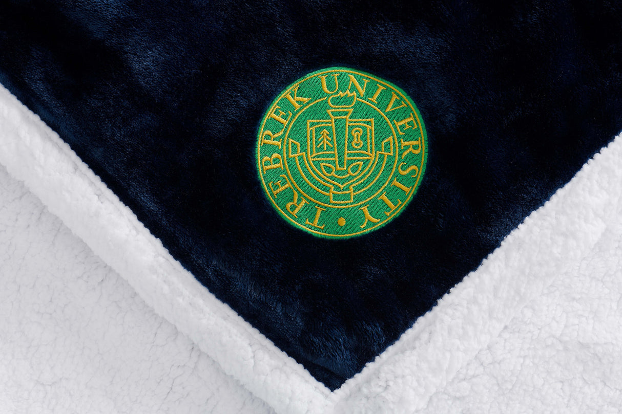 Field & Co.® Chevron Striped Sherpa Blanket