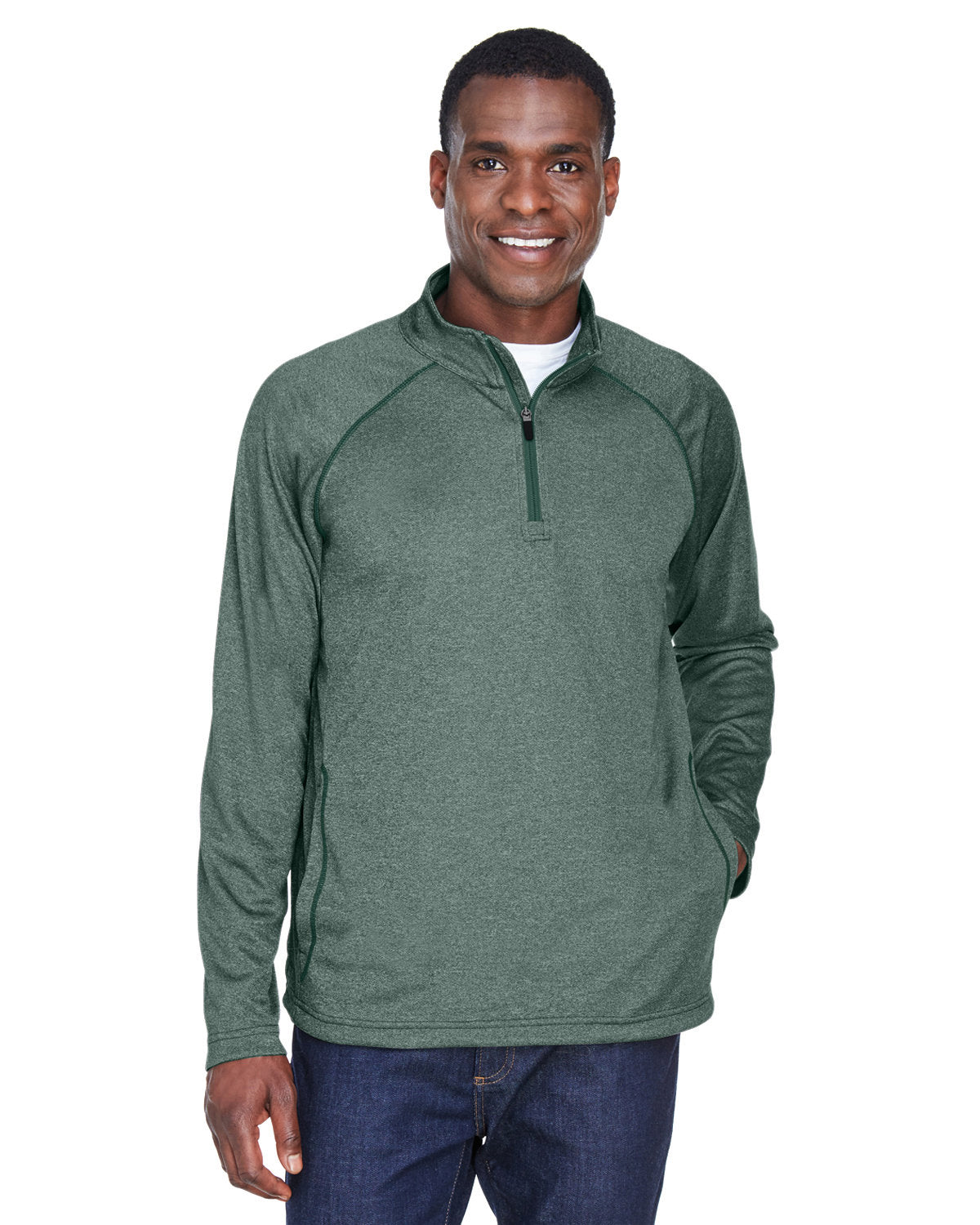 DEVON AND JONES Men's Stretch Tech-Shell® Compass Quarter-Zip