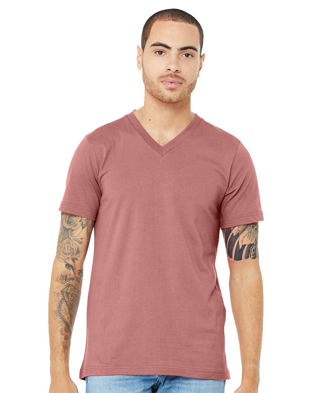 Bella+Canvas® Unisex Jersey V-Neck Tee