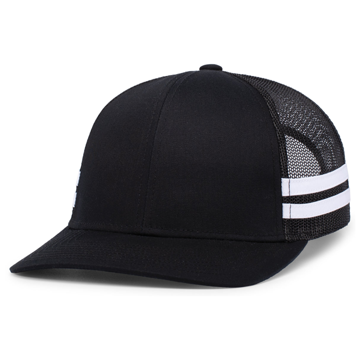 Low-Profile Stripe Trucker Cap