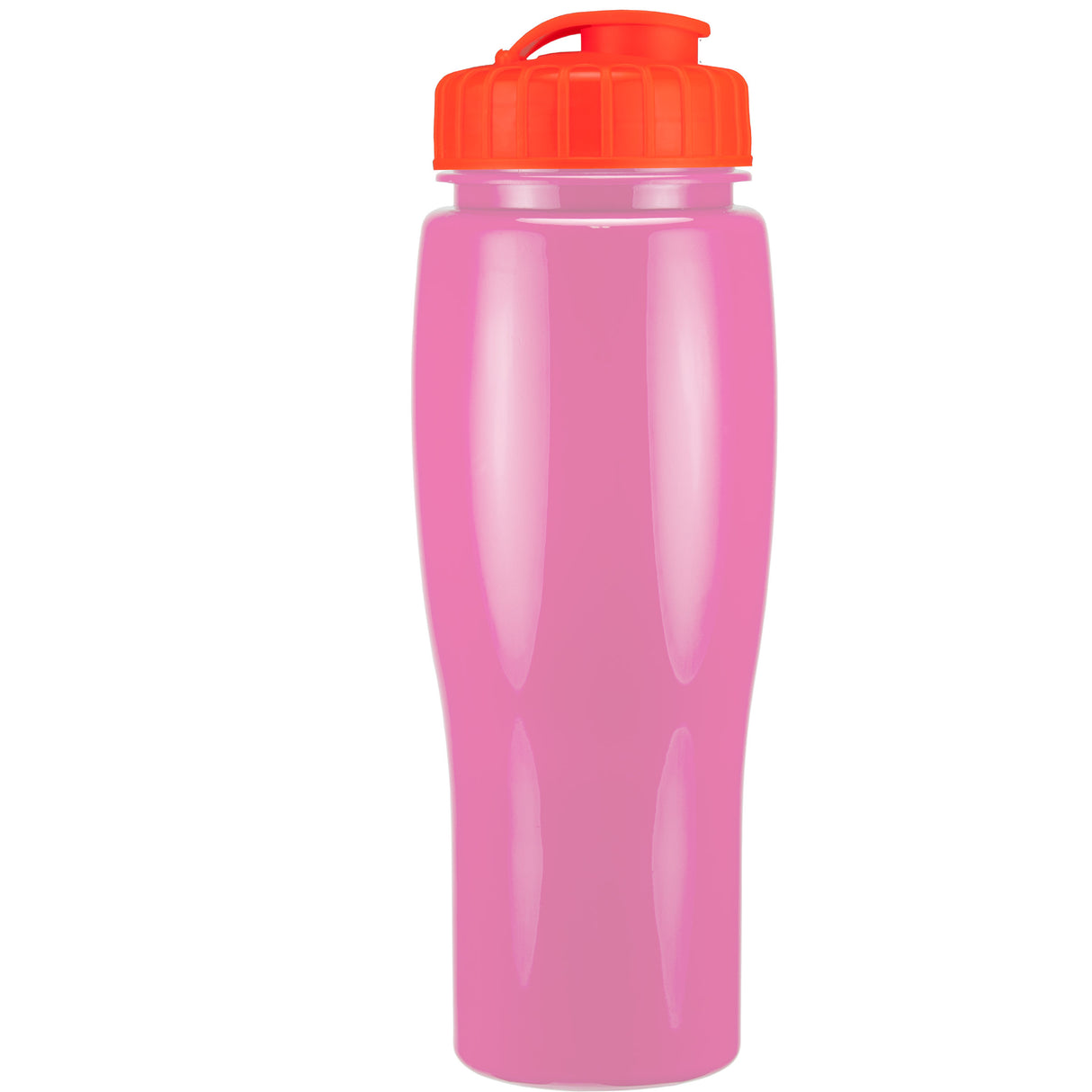 24 Oz. Contour Bottle w/ Flip Top Lid - Solid Colors