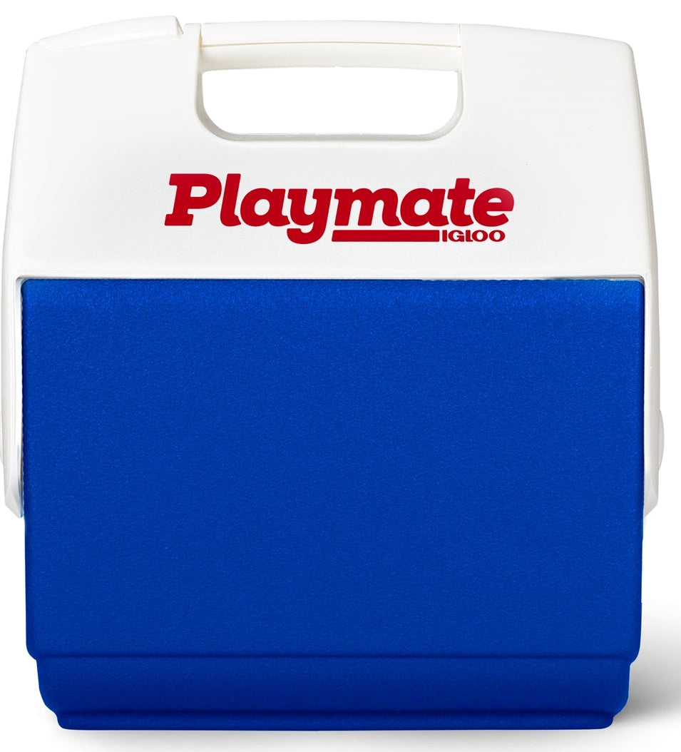 Igloo Playmate Pal 7qt Cooler in blue/white (undecorated)
