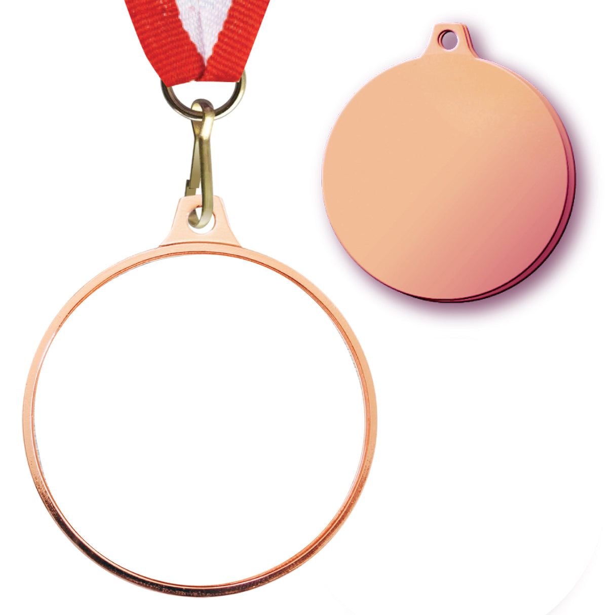 SOS Medallion w/Blank Back (2")