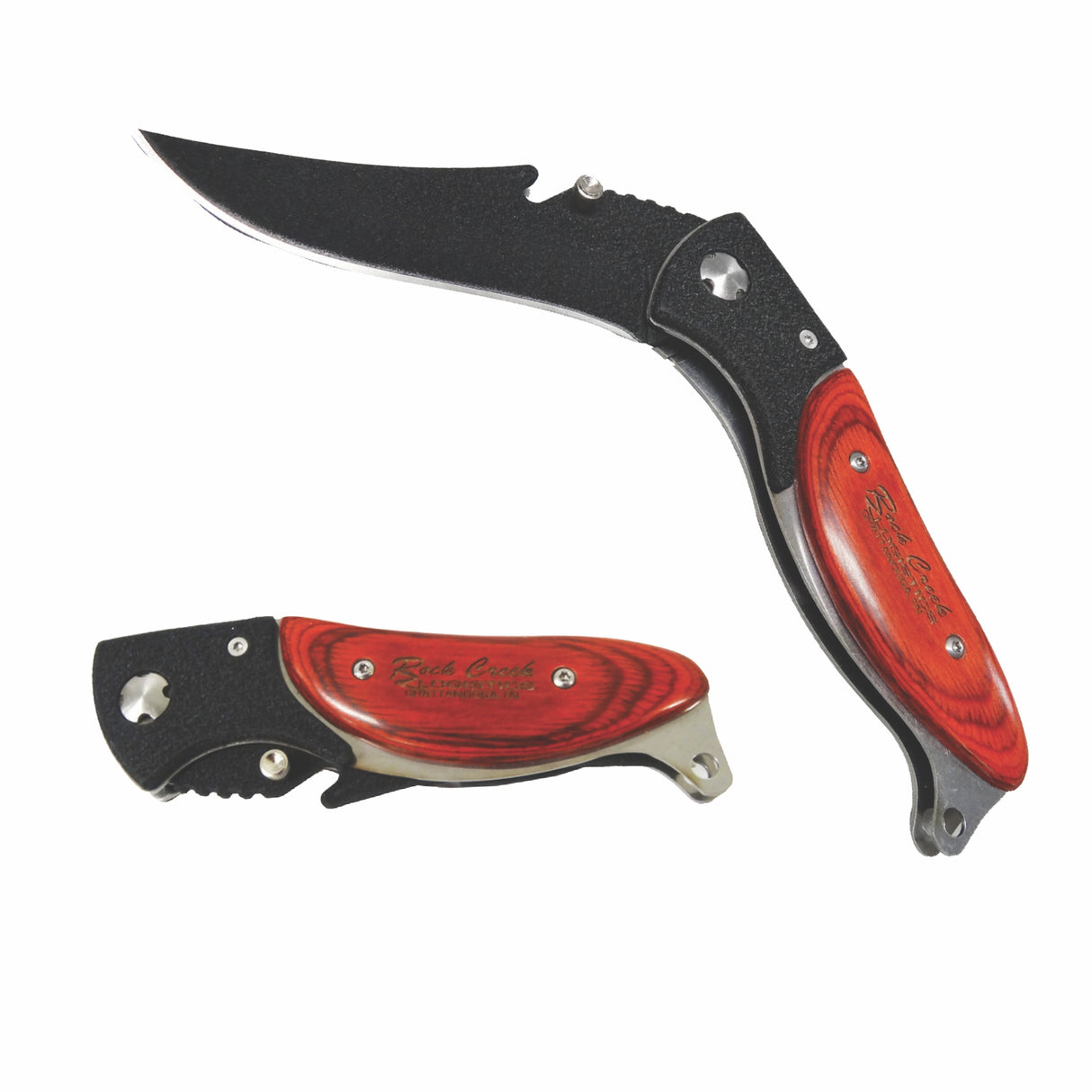 Rosewood Knife, Burmese Sporting Knife with S/S Blade (3-5 Days)