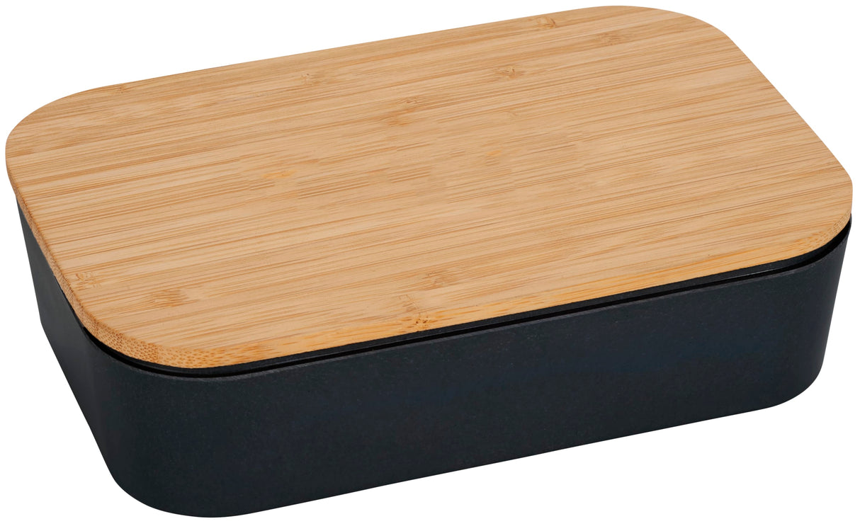 Bamboo Fiber Lunch Box with Cutting Board Lid