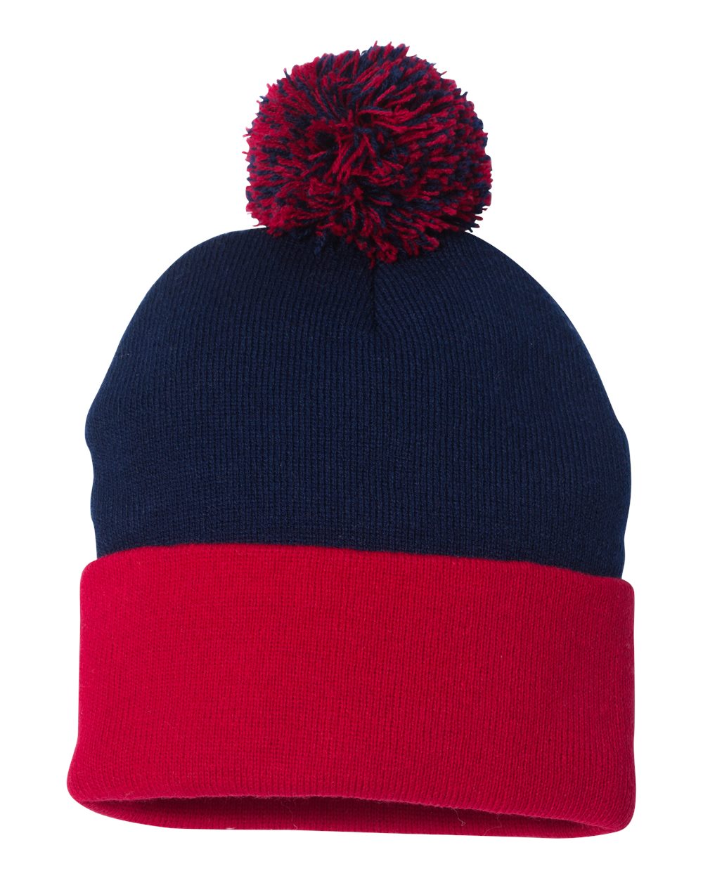 000462 Sportsman™ 12'' Pom Pom Knit Beanie