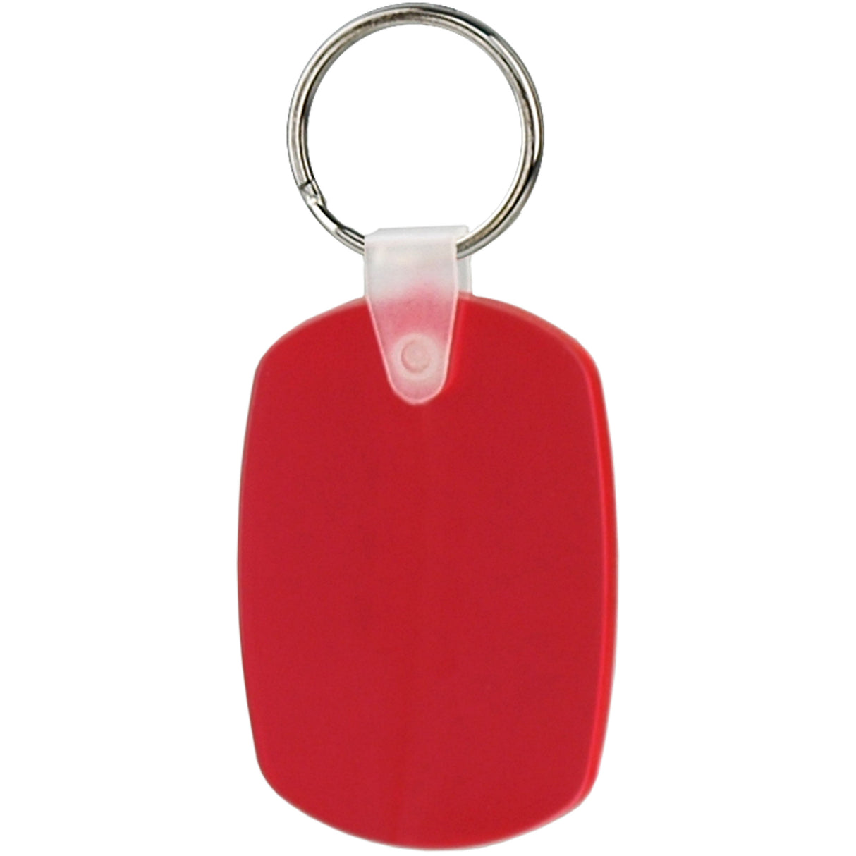 Soft Squeezable Key Tag (Oval)