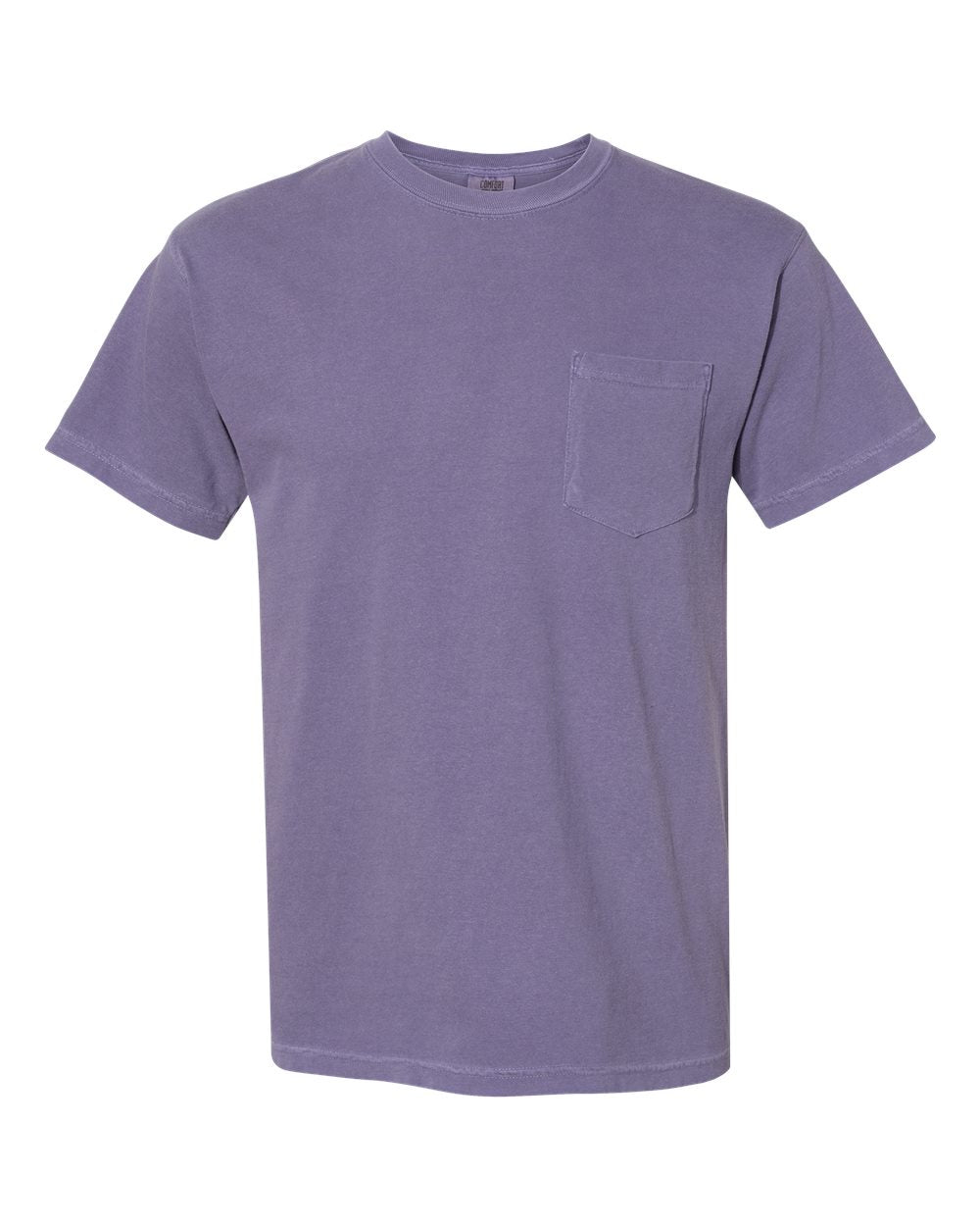 000444 Comfort Colors® Garment-Dyed Heavyweight Pocket T-Shirt