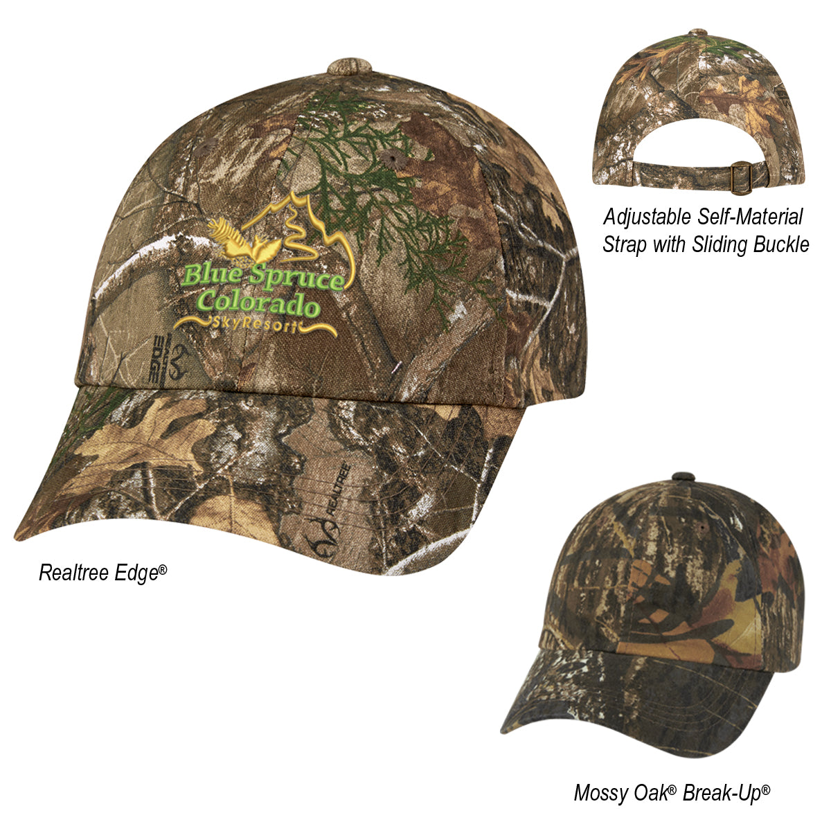 Realtree® And Mossy Oak® Hunter's Hideaway Camouflage Cap