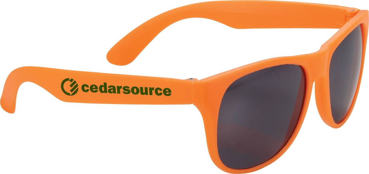 Solid Retro Sunglasses
