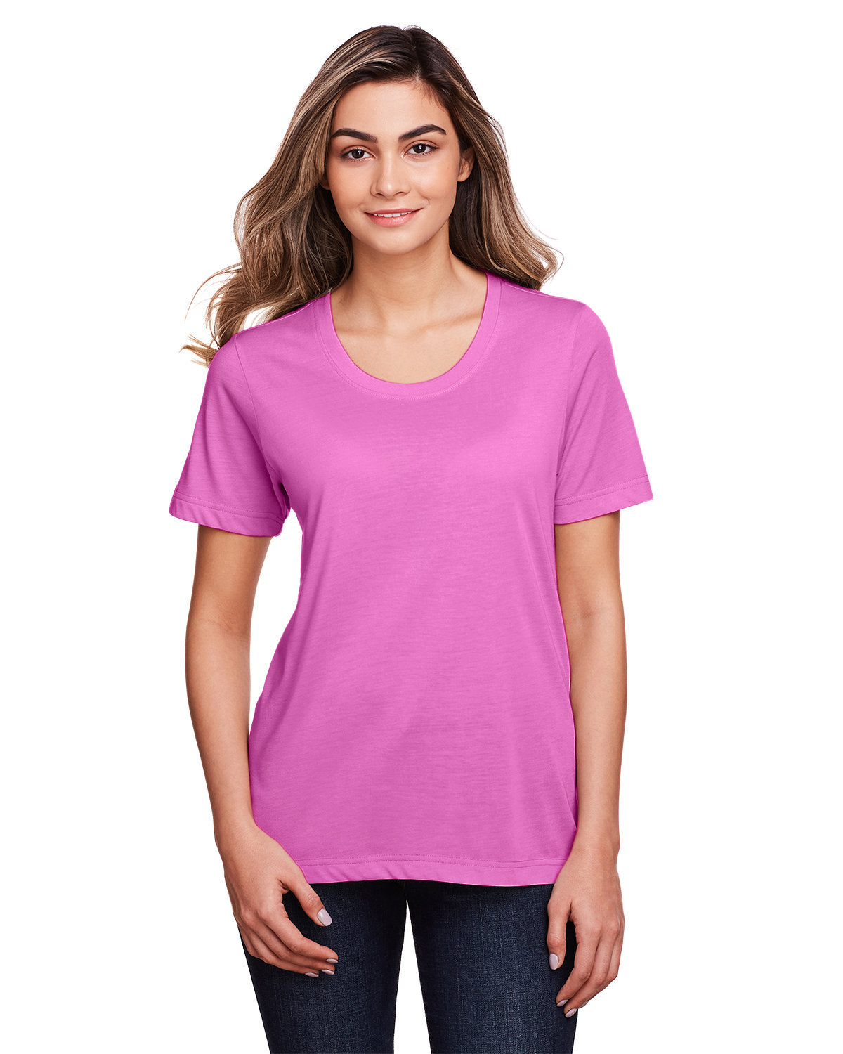 CORE 365 Ladies' Fusion ChromaSoft? Performance T-Shirt