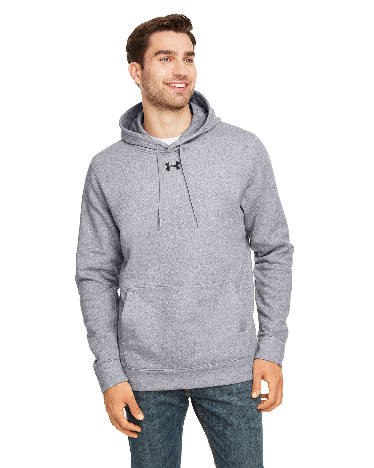 UNDER ARMOUR Men's Hustle Pullover Hooded Sweatshirt