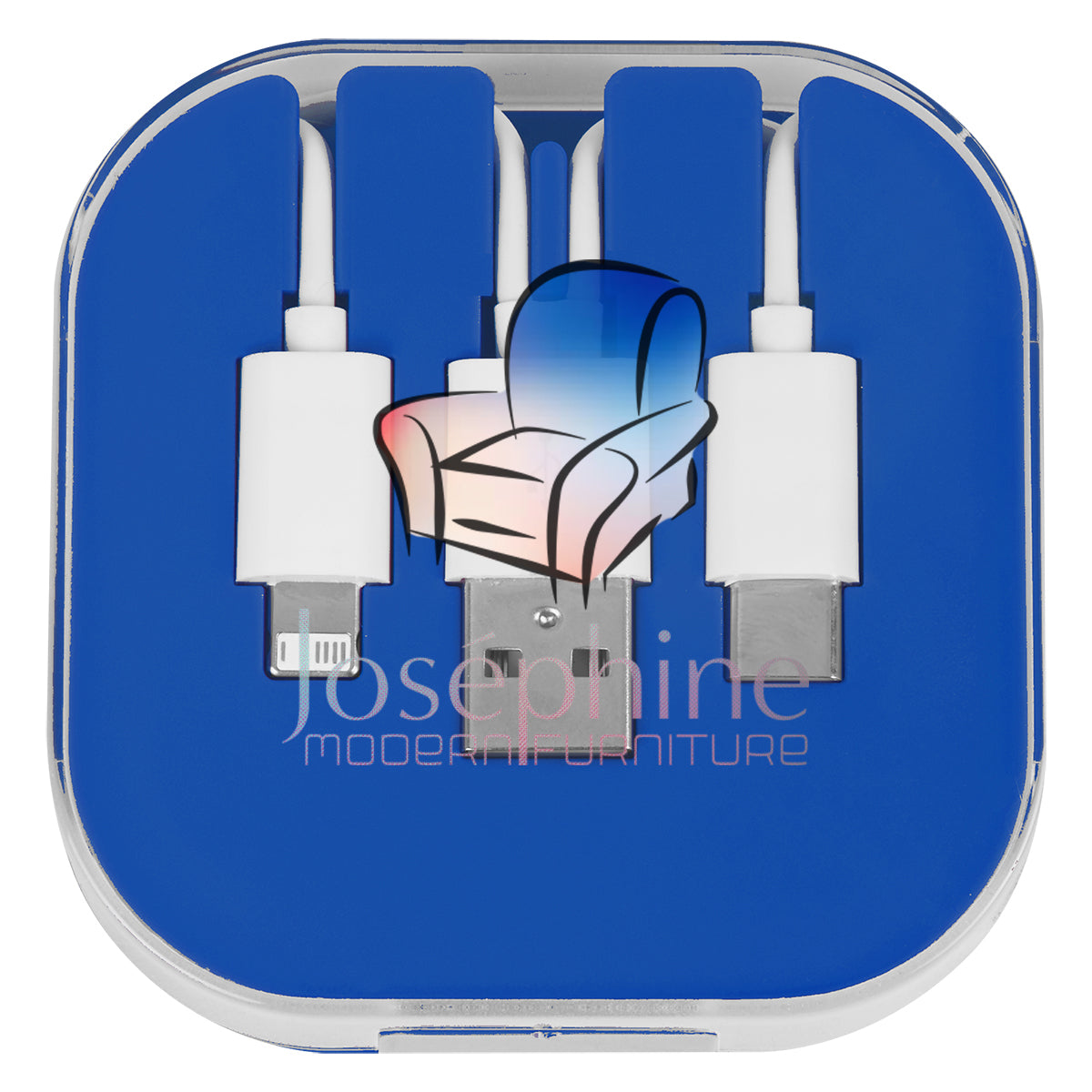 3-in-1 Charge Cable With Phone Stand