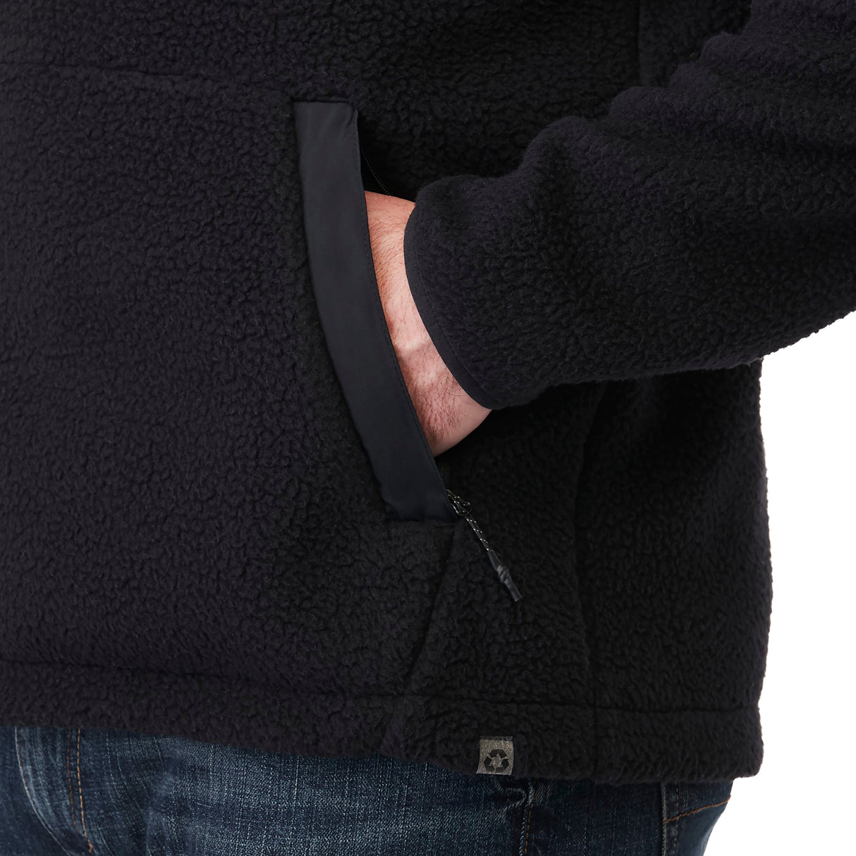 Men's KAHUZI Eco Full Zip Sherpa