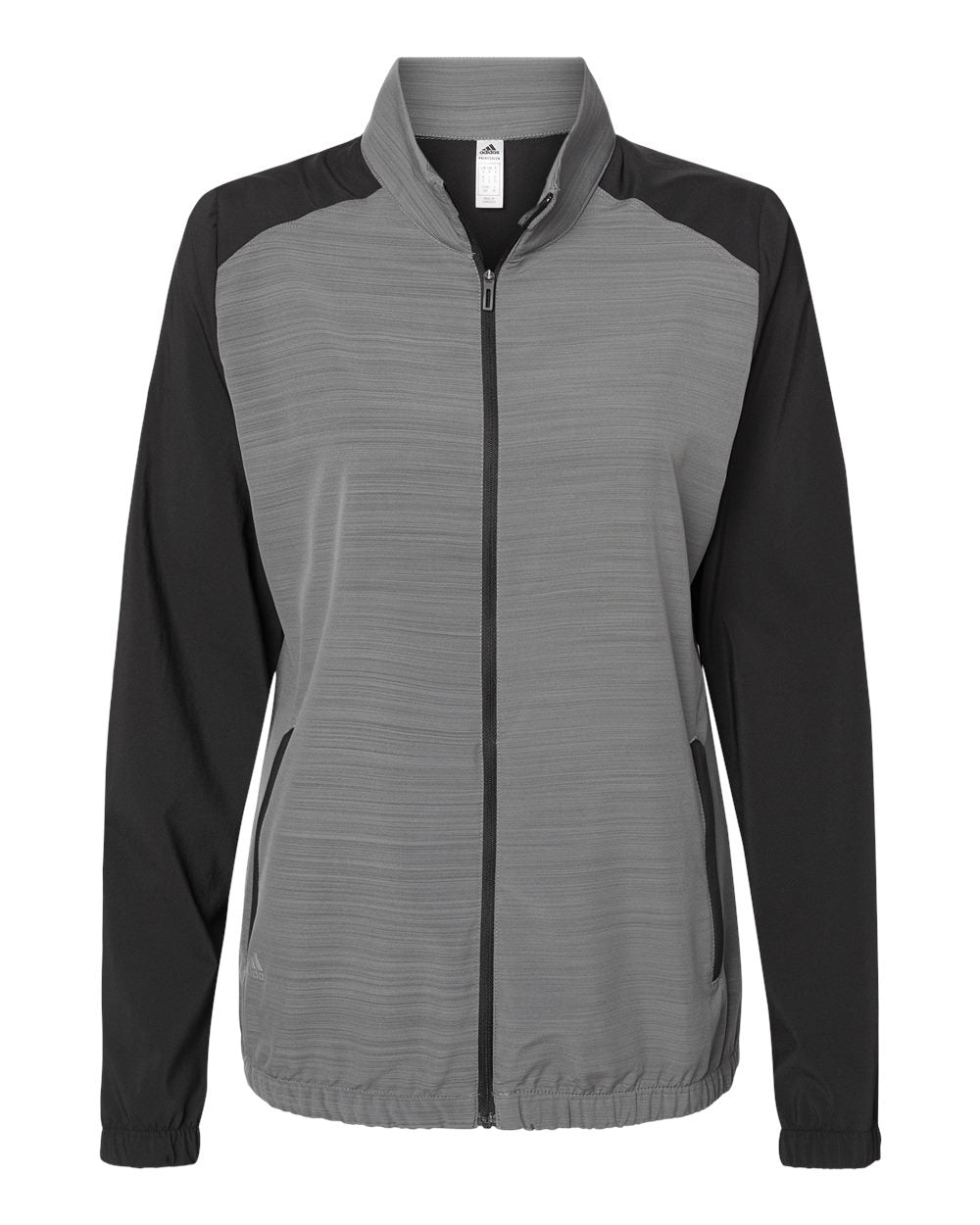 Adidas® Women's Heather Block Full Zip Wind Jacket