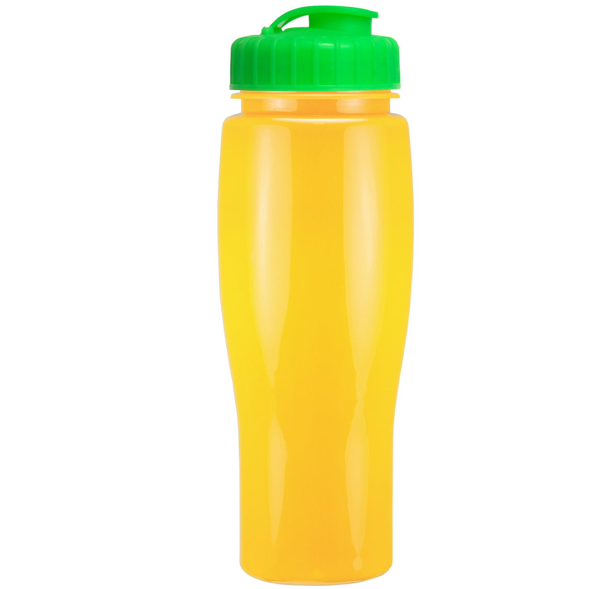 24 Oz. Contour Bottle w/ Flip Top Lid - Solid Colors