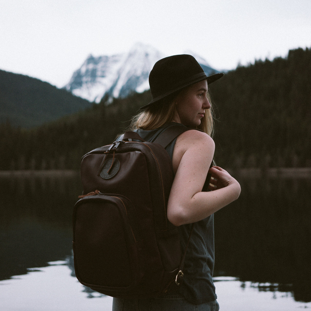 Duluth Pack™ Leather Standard Backpack