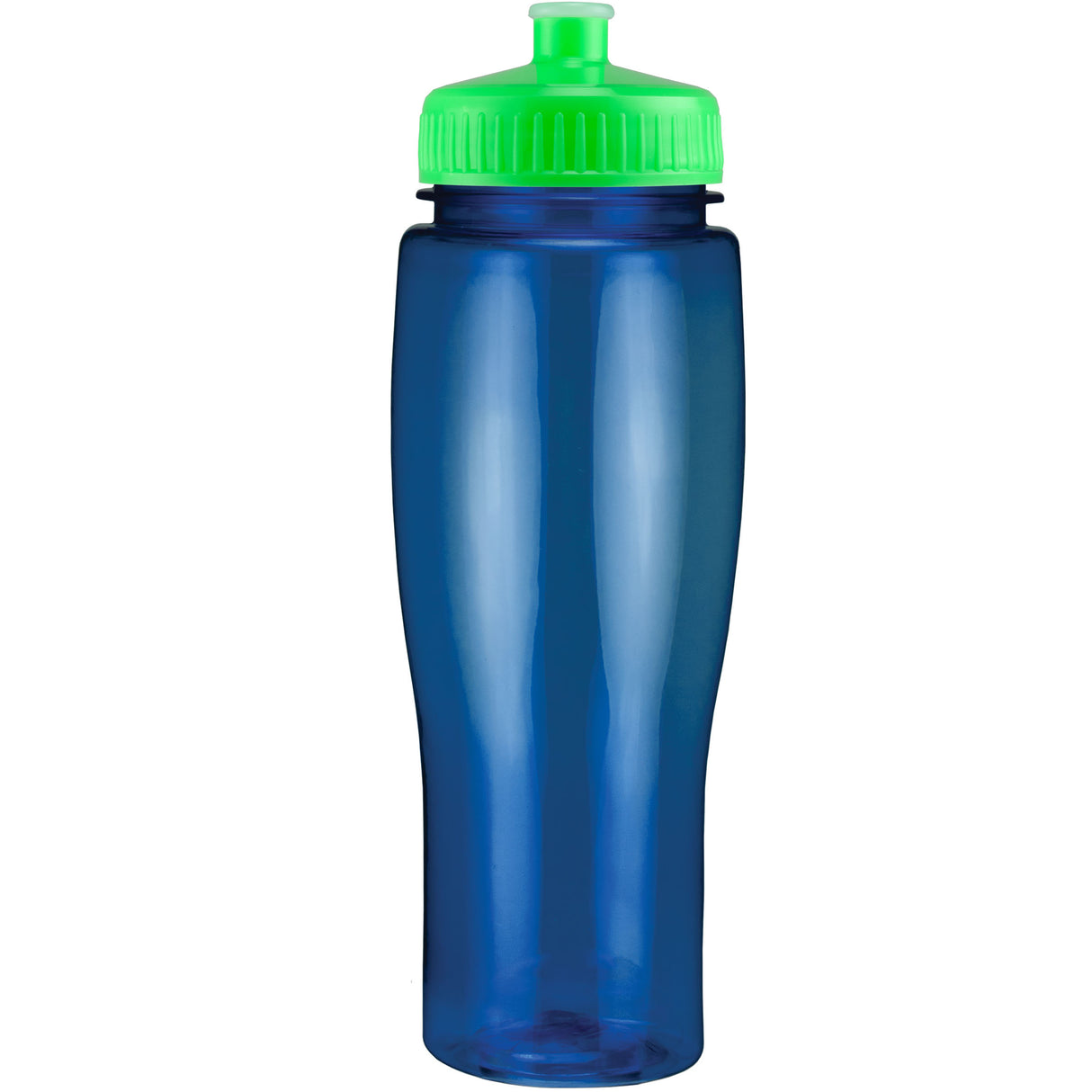 24 Oz. Contour Translucent Bottle w/ Push Pull Lid