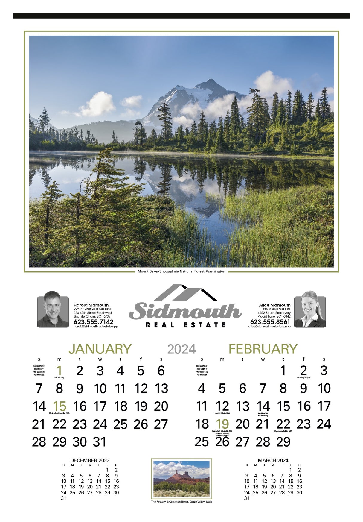 Our Country® Executive Calendar