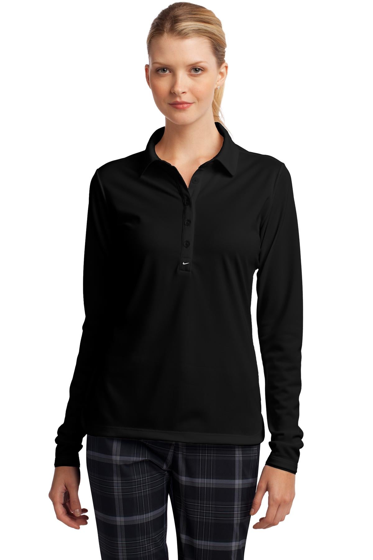 Nike Golf Ladies' Long Sleeve Dri-FIT Stretch Tech Polo Shirt