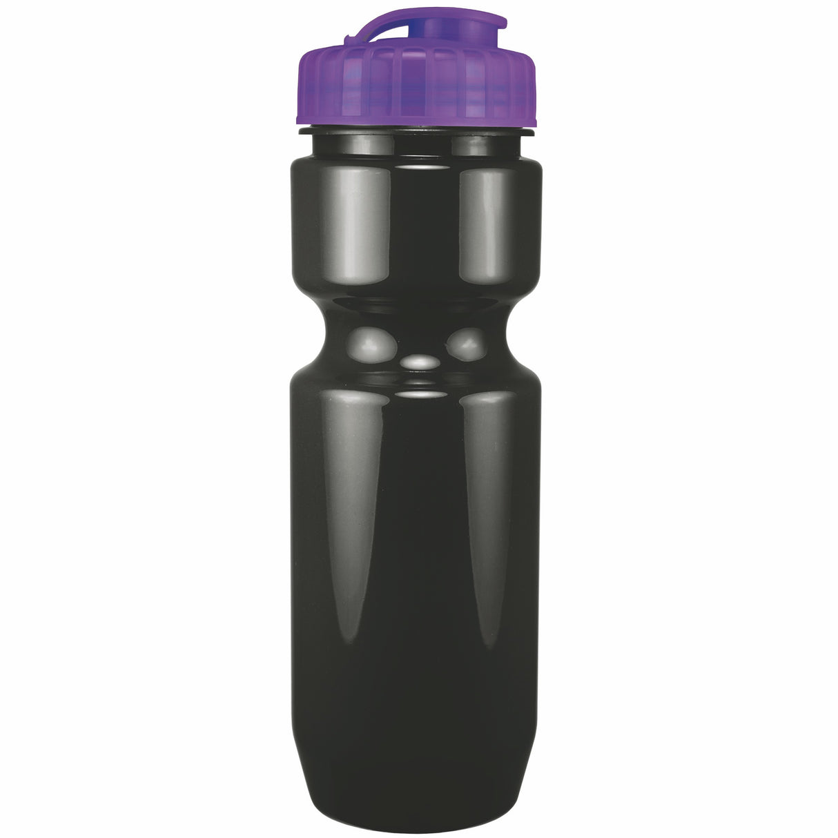 22 Oz. Bike Bottle w/ Flip Top Lid - Solid Colors