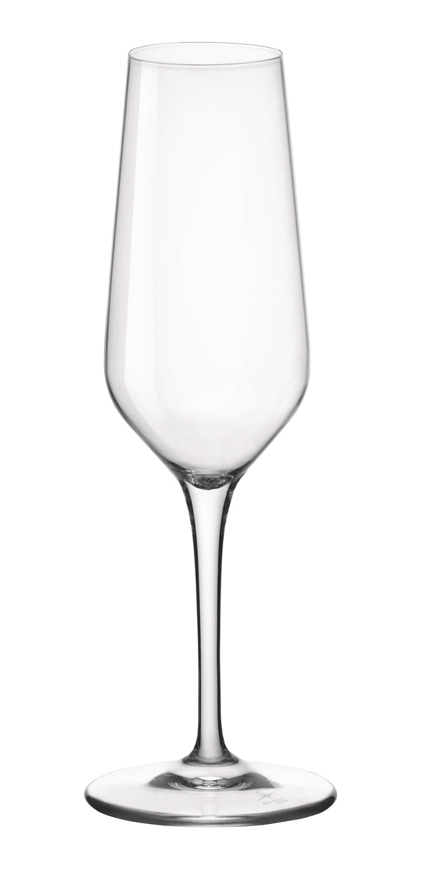 ~ Bormioli Rocco Electra White 15oz stemmed crystal wine glass S/2 in an Ovation gift box
