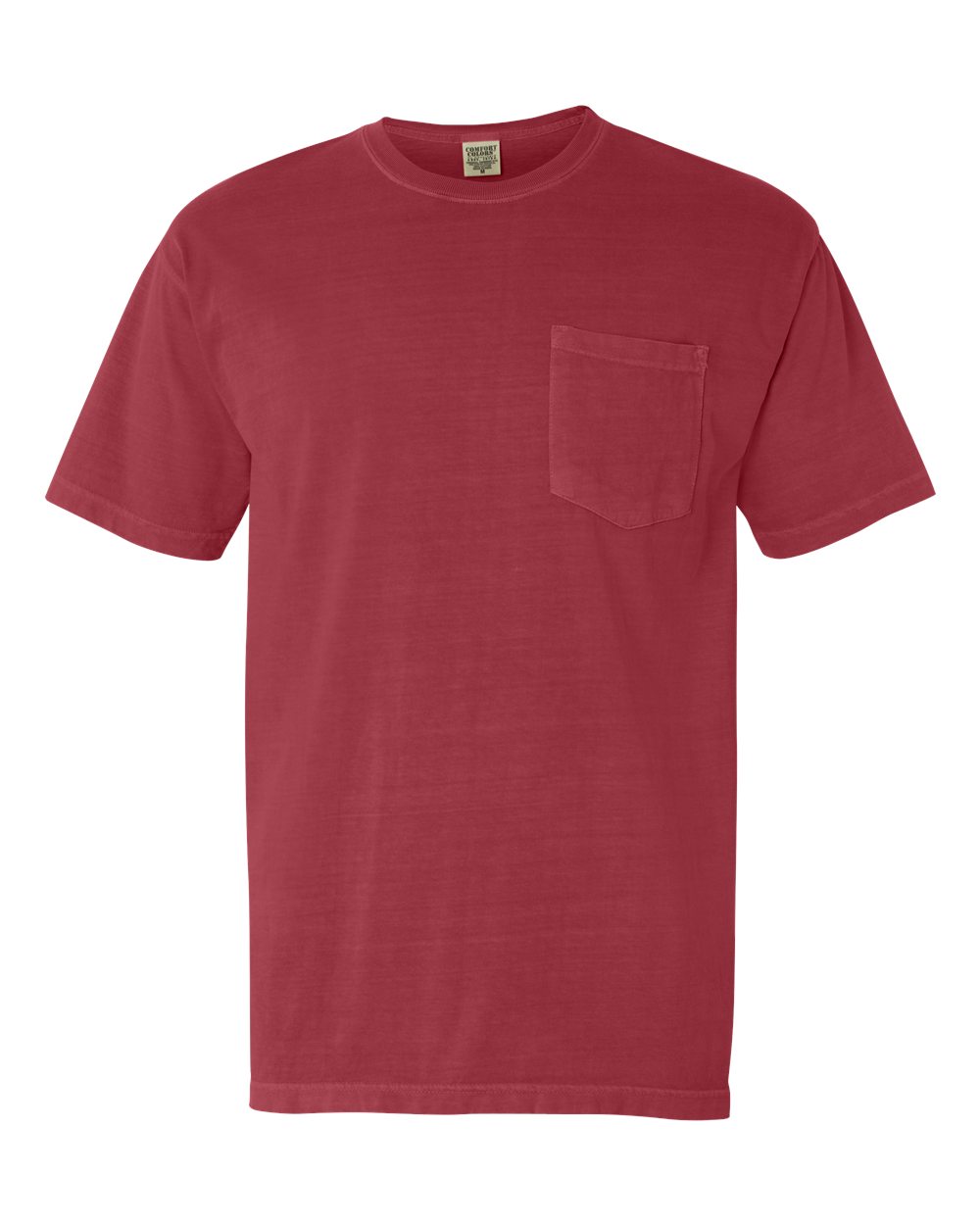 000444 Comfort Colors® Garment-Dyed Heavyweight Pocket T-Shirt