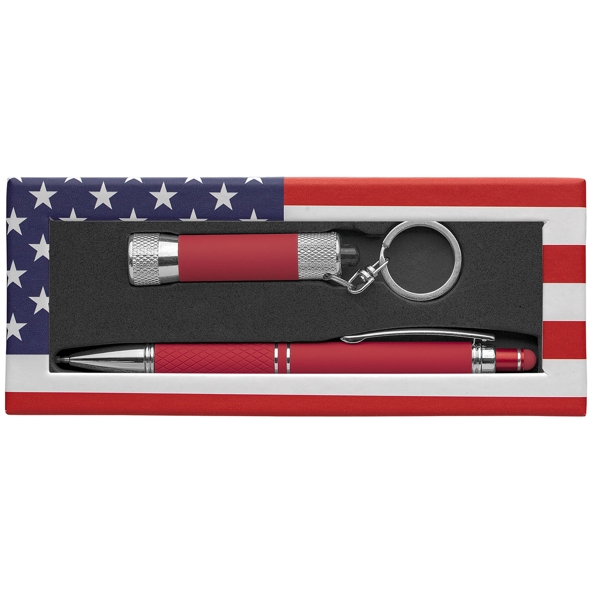 Phoenix & Chroma Softy American Flag Window Gift Set - ColorJet
