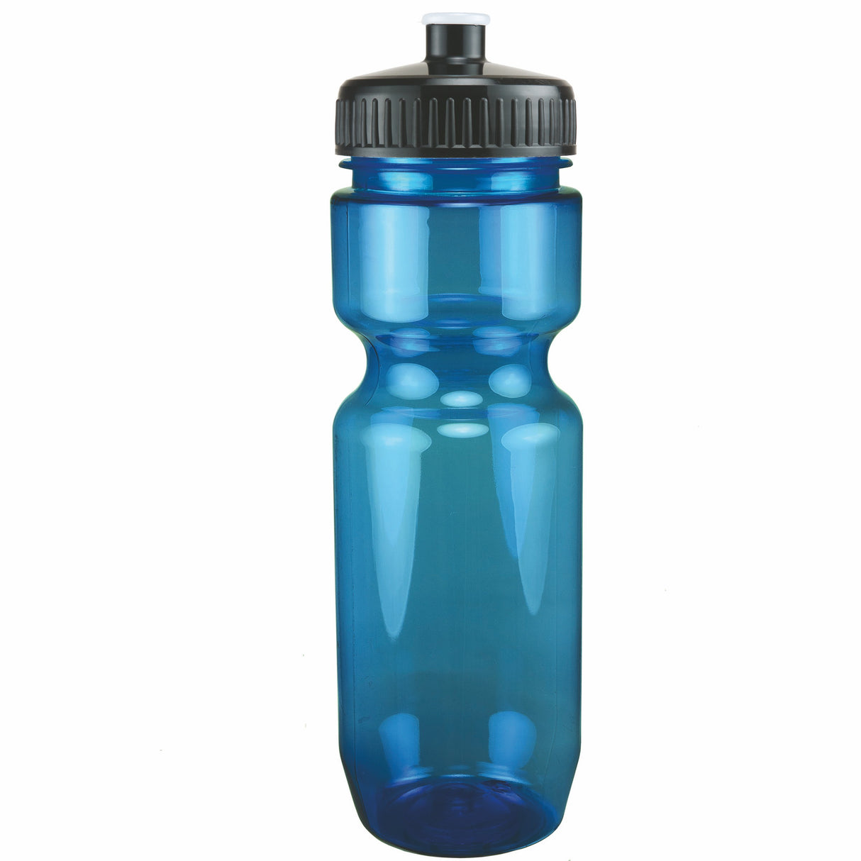 22 Oz. Translucent Bike Bottle w/ Push Pull Lid