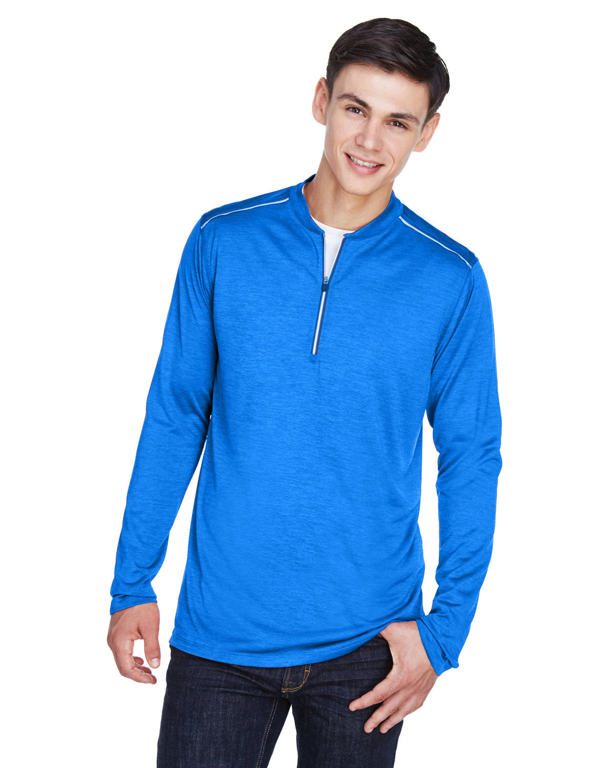 CORE 365 Men's Tall Kinetic Performance Quarter-Zip
