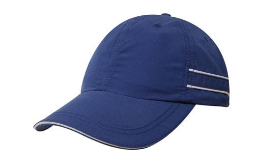 Microfiber Sports Cap w/Piping & Sandwich