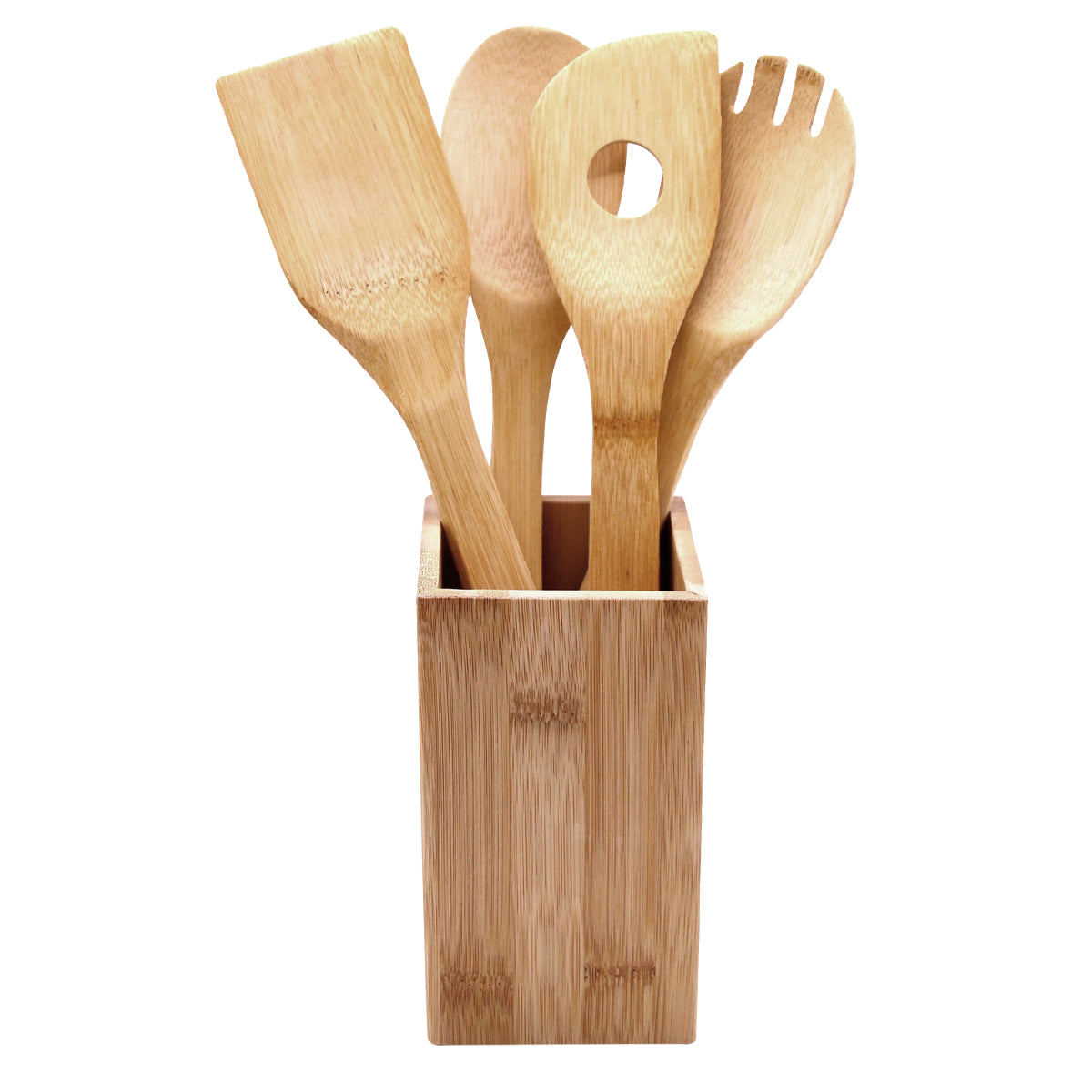 5 Piece Bamboo Kitchen Tool Pack