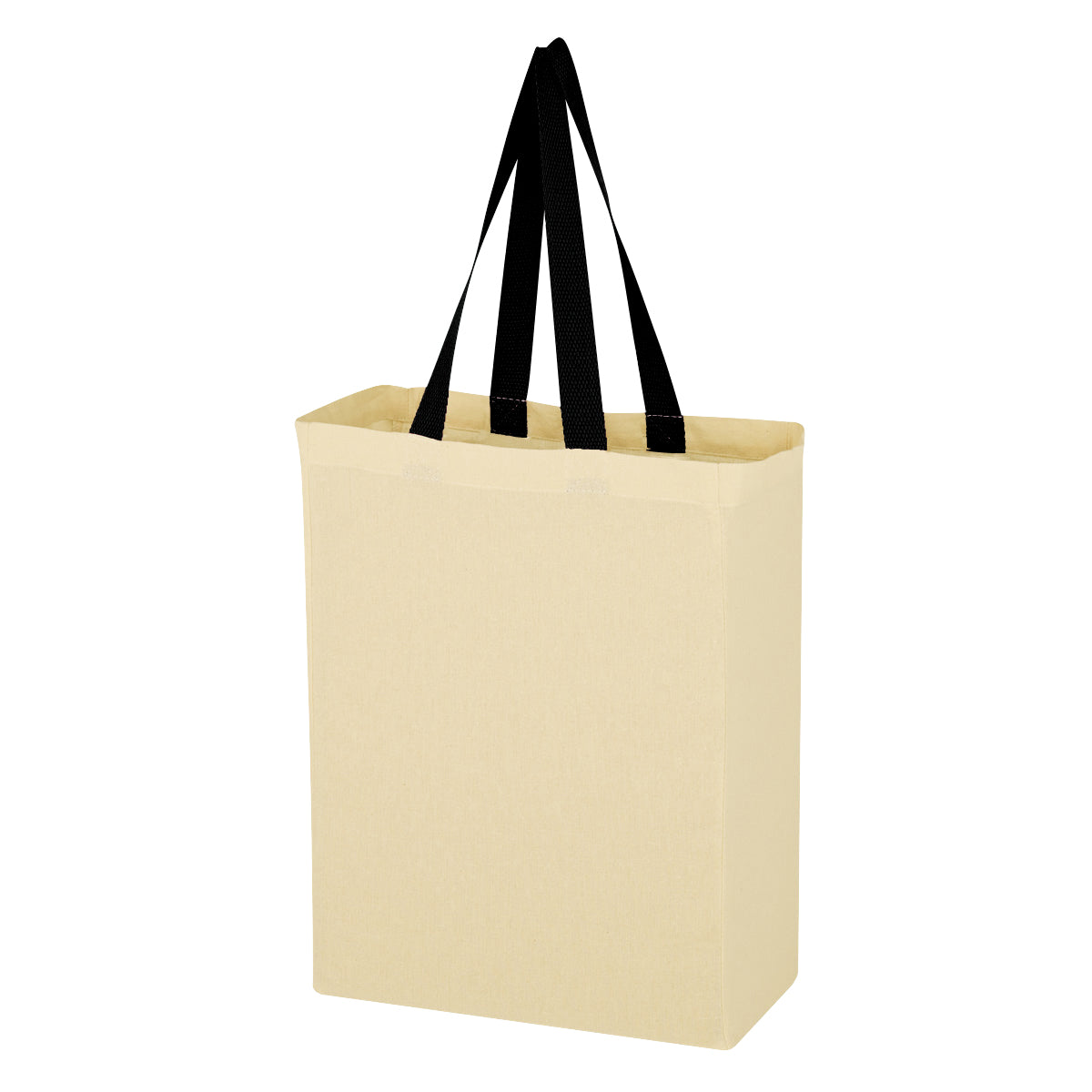 Natural Cotton Canvas Grocery Tote Bag