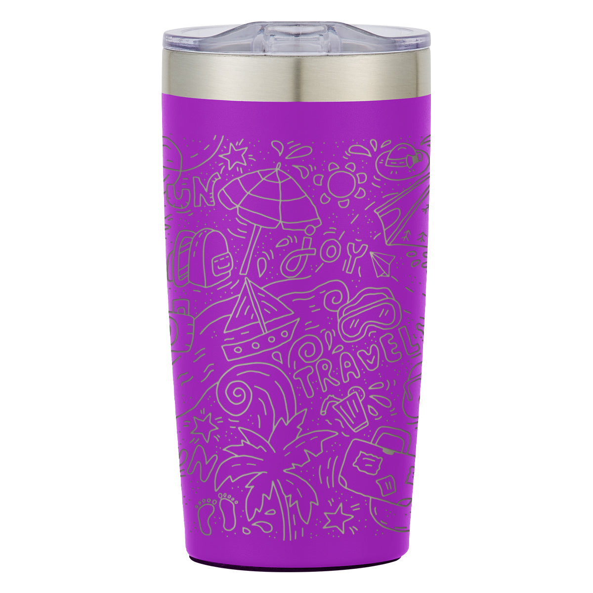 20 Oz. Full Laser Two-tone Himalayan Tumbler