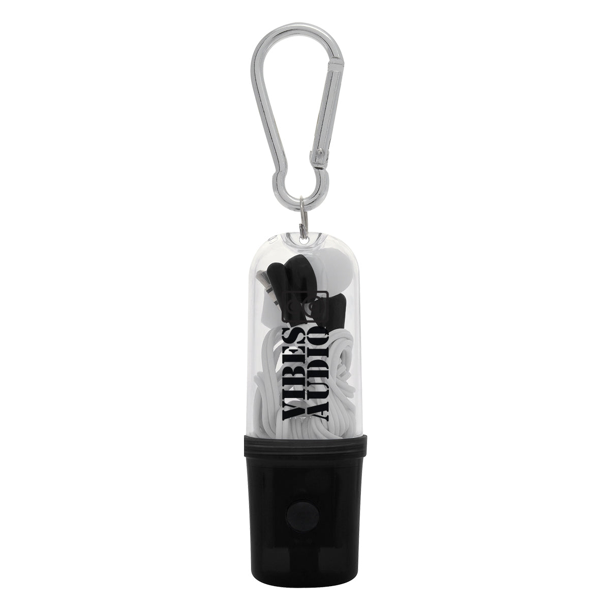 Earbuds With Flashlight Case