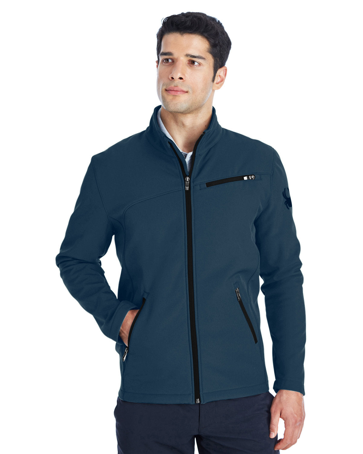 000132 SPYDER Men's Transport Soft Shell Jacket