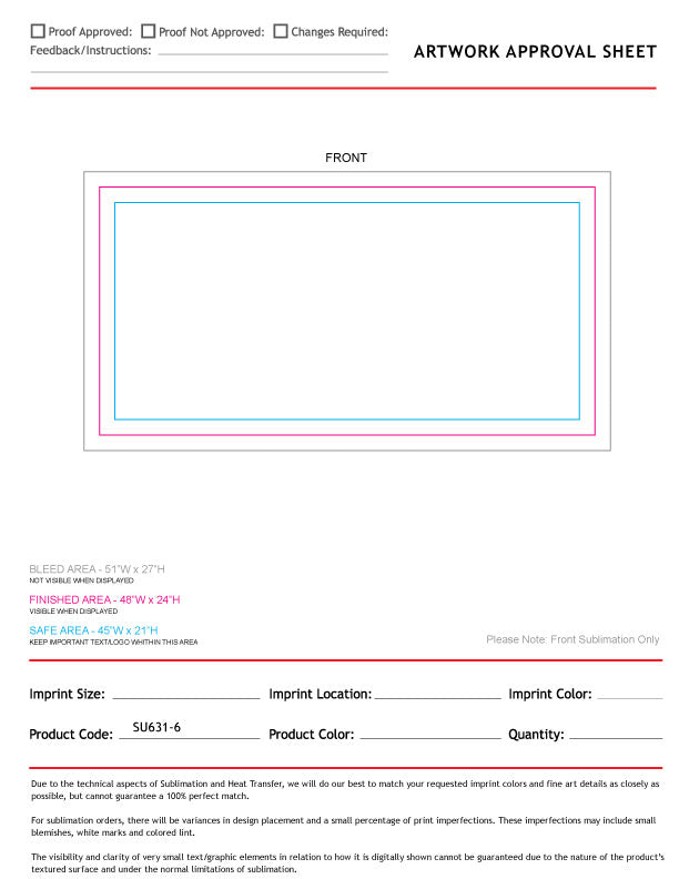 Swim Towel in Plush and Soft Velour Terry Cotton Blend, 24x48, Sublimated Edge to Edge