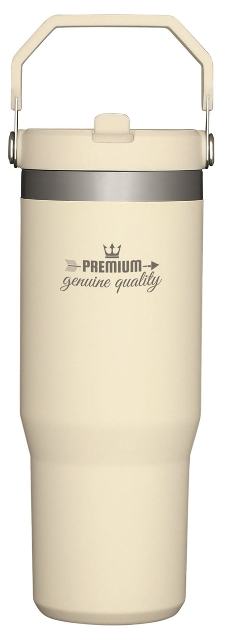 Stanley® IceFlow 30oz Flip Straw Tumbler, cream