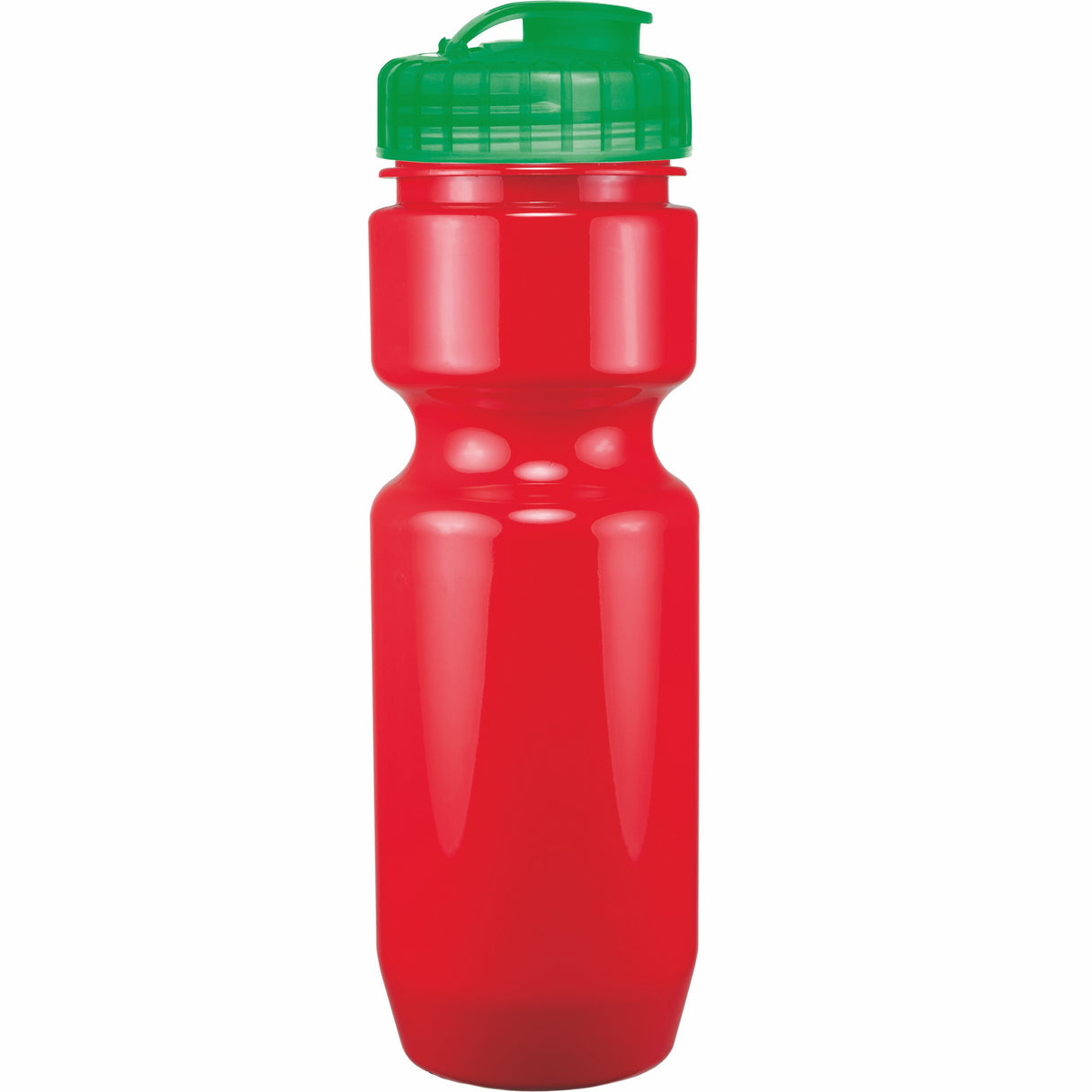 22 Oz. Bike Bottle w/ Flip Top Lid - Solid Colors